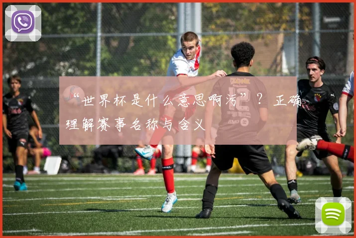 “世界杯是什么意思啊污”？正确理解赛事名称与含义