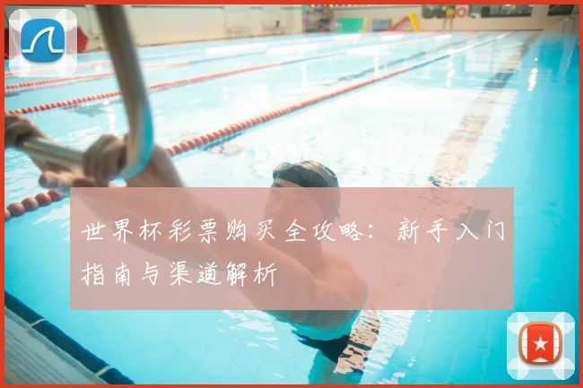 世界杯彩票购买全攻略：新手入门指南与渠道解析